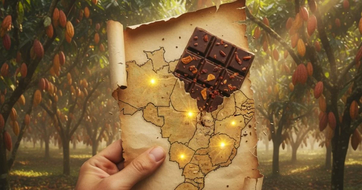 O Mapa do Tesouro do Cacau Fino no Brasil